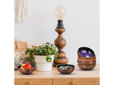 चम्मच के साथ कटोरा सलाद उपहार रेजिन लकड़ी निर्माता वियतनामी लेपित कटोरे आटा