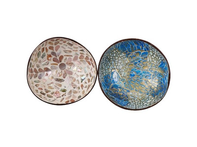 रेसिन शेल कटोरा लकड़ी कस्टम सजावटी कटोरे पत्थर आटा बाली लकड़ी