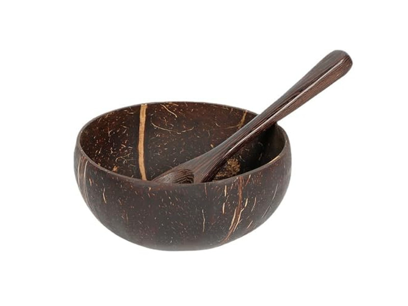 20 इंच का आटा कटोरा अंडाकार कस्टमाइज्ड नारियल के कटोरे फ्लैट बॉटम कस्टम लोगो