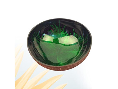 क्लस्टर सर्विंग कटोरा नारियल सेट 4 पॉलिश थाईलैंड प्रीमियम कटोरे मूल