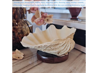 पौधों के लिए नारियल का कटोरा बिना पॉलिश किया गया खोल उकेरे हुए लकड़ी के कटोरे और प्लेटें