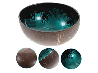 नारियल के कटोरे अकाï सैल कंक्रीट की चाबी कंटेनर मिनी सेट