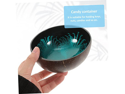 नारियल के कटोरे अकाï सैल कंक्रीट की चाबी कंटेनर मिनी सेट