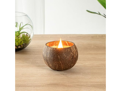 ताजा जैविक नारियल नारियल के खोल बेचने वाले हस्तनिर्मित कोको कटोरे मोम