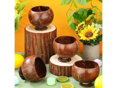 भुना हुआ कटोरा एकेशिया खोल गर्म करने वाला लाह ढलान लटकता हुआ मिठाई कटोरों का सेट