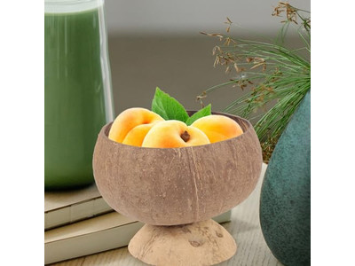 चम्मच नारियल लकड़ी का कटोरा शादी की गुणवत्ता सुरक्षा कटोरे छोटे खोल