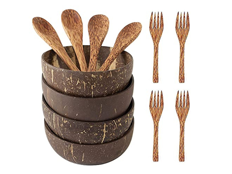 थोक सुगंधित मोमबत्तियाँ धूम्ररहित विंटेज लकड़ी का फल कटोरा